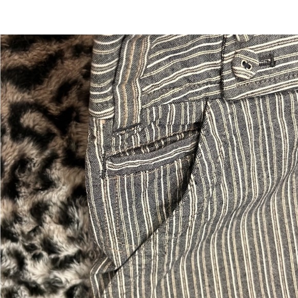 NWT Free People Pinstriped Flare Trousers size 4 - Picture 3 of 16